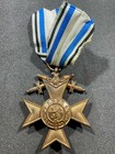 Ww1 Wwi Imperial German Army Military Bavarian Merit Cross Medal Award W  Swords