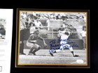 Mickey Mantle Signed To Frank Best Wishes Auto Autograph Wood Plaque Jsa      Loa