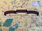  australia  New South Wales Central Coastal District 1940 Fold-out Tourist Map
