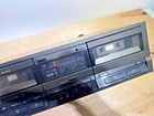 Technics Rs-tr157 Stereo Dual Cassette Deck Tape Player   Sold As-is   See Below