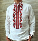 Traditional Ukrainian Embroidered Shirt For Men Vyshyvanka  S m l xl xxl 3xl 4xl