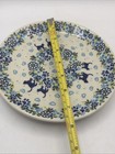 Vena Unikat Polish Pottery Salad Plate Cats Hearts  7 5  The Artisan Table