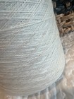 Soft Off White Peruvian Suri Alpaca merino Wool Yarn  0weight 986grams
