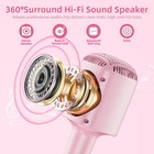 Wireless Bluetooth Karaoke Microphone  5-in-1 Portable Wireless Karaoke Handh   