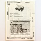 1966 Panasonic Record Player Sg-5530 Wire Schematic Service Manual Vtg Original