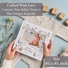 Baby Memory Book New Mom Gift - Baby Scrapbook Record Book   Photo Album - Gi   