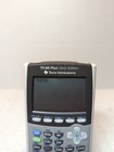 Texas Instruments Ti-84 Plus Silver Edition  Tested Cover Missing Rubber Foot   