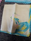 Vintage Hankies Handkerchiefs Lot Of 4 Unique Lace Linen No Stains