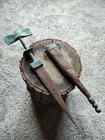 Ancient Celtic Bronze   Iron Dagger   Scabbard 8 Ct bc Hallstatt Culture Balkan