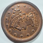 1853 Braided Hair Large Cent N-22 Xf-au Details New Low Price-free Shipping