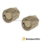  2 Sets  O2 Oxygen Sensor Weld On   Weld In Bung Plug   Nut Cap Kit M18 X 1 5