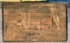 120yr Old Wooden Shipping Crate From A b Groff N Son Co w orig Signature Tag