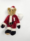World Of Miniature Bear Santa By Nancy Petitto  615 Mini Jointed Plush 3 