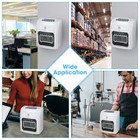 Employee Attendance Punch Time Clock Payroll Recorder Lcd Display W  100 Cards