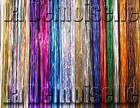 New 20    40  Sparkling Or Shiny Hair Tinsel 100 Strands  choose Color us Seller