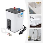 8l Electric Mini Tank Water Heater Rectangle Instant Hot Water Heater 1500w