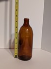 Vintage Anheuser-busch Amber Glass Beer Bottle Ahk 1981 Eagle Logo Budweiser Usa