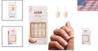 Professional Quality Kiss Acrylic Nails - Nude French Manicure Kit With Glue