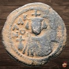 Arab Byzantine Follis - Umayyad Caliphate Mu awiya Ibn Abi Sufyan  661-680  x902