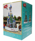 Disney Animated Christmas Holiday Castle Musical Figurine With 8 Songs   Lights