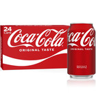 Coca-cola Soda Pop Cans  12 Fl Oz  24 Pack