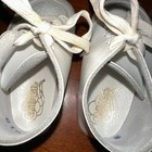 Vtg New Old Stock Child Life Baby Shoes Lace Up White Original Box Sz 2 Leather