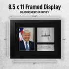 Us President Donald Trump Autograph Usl Framed Signed Reproduction Printed Pr   
