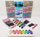 New Lot Of Hair Ties Bows Barrettes Snap Clips Goody  Scunci Over 150 Pieces