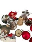 Mixed Lot Of  Vintage Plastic   Wood Christmas Ornaments Decorations Magnets