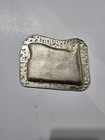 Vintage Ashtray Oregon State Map Change Tray Tin Metal Souvenir Trinket Dish