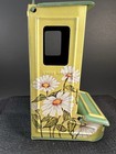Vintage Jasco Butterfly Daisy Tin Matchstick Matchbox Holder Hong Kong