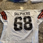 Gannon Shepherd 2001 Cleveland Browns Game Used Worn Jersey Ripon Rare Duke