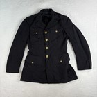 Vintage Vietnam Era Coat W  Vietnam Era Matches From Pockets  Vtg Military 40s