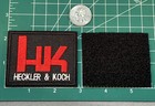     hk H k Heckler   Koch Firearms Embroidered Hook N Loop Patch Hk45c Sp5 Vp9 P7
