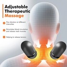 Neck Massager 2025  Neck And Shoulder Relaxer With Heat 3 Modes Portable Pillow