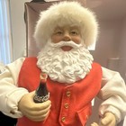 1999 Coca-cola Rocking Santa Animated Jingle Bell Rock Tested Works W  Box