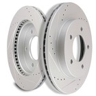 Front Wheel Hub Bearing Suspension Kits With Brake Rotor Pad For Ford F150 00-03
