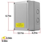 1522 Pump Start Relay For Irrigation Systems With Housing 3hp 110v 220v 24v Coil