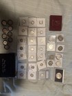 Read     Silver Coins Lot  W o Peace Dollar And Commemorative Silver Half Dollar