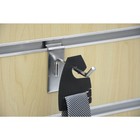 Tie Hanger Black Plastic Pack Of 100