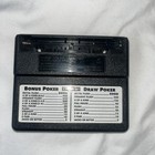 Radica Bonus Poker Draw Poker Electronic Handheld Game Tested Works No Back