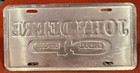 Vintage John Deere General Purpose License Plate Booster Tag