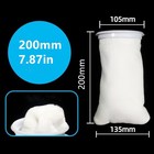 200 Micron Felt Sock Filter Bag 4 Inch Ring By 8inch Long For Aquarium Fish Tank