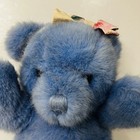 Rare Vintage Dakin Cuddles Blue Teddy Bear 18    Plush Stuffed Animal 1979 Htf