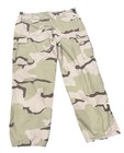 Stussy  Men s Desert Camo Ripstop Cotton Cargo Pants Drawstring Hem Relaxed L 32