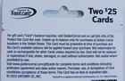  50 00  2 -  25 Gift Cards  Golden Corral Physical Gift Cards 