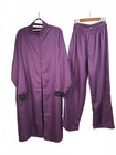 Naruto Madara Uchiha Cosplay Costume Set Purple Robe And Pants