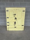 N  Snellenburg   Co  Philadelphia Antique Oak Painted Ice Box