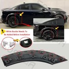 For Dodge Charger Srt Widebody Rear Fender Flares 2020 2021 2022 2023 Black