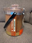 Vintage H Upmann Glass Cigar Jar Humidor Cedar Lined Tabacalera De Garcia 1844